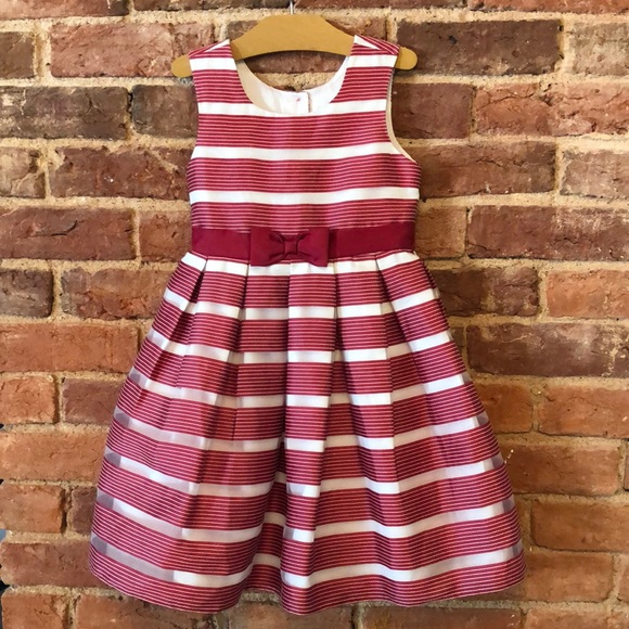 Jona Michelle Other - Red and White Girls Sleeveless Dress